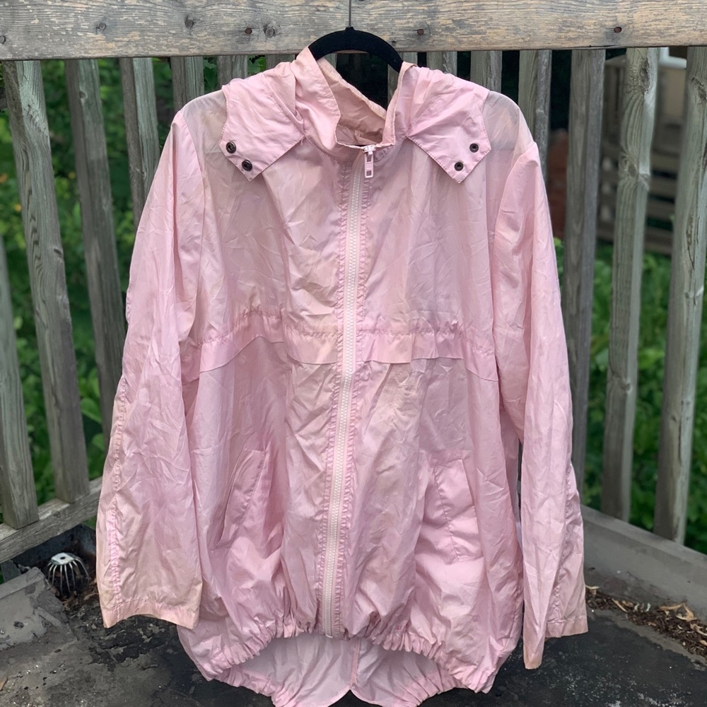 Asos Light Pink Rain Jacket